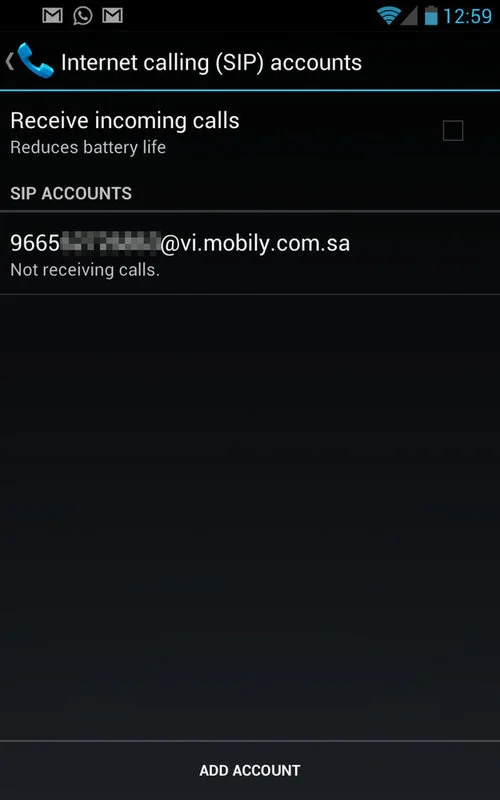 Android Inernet Calling